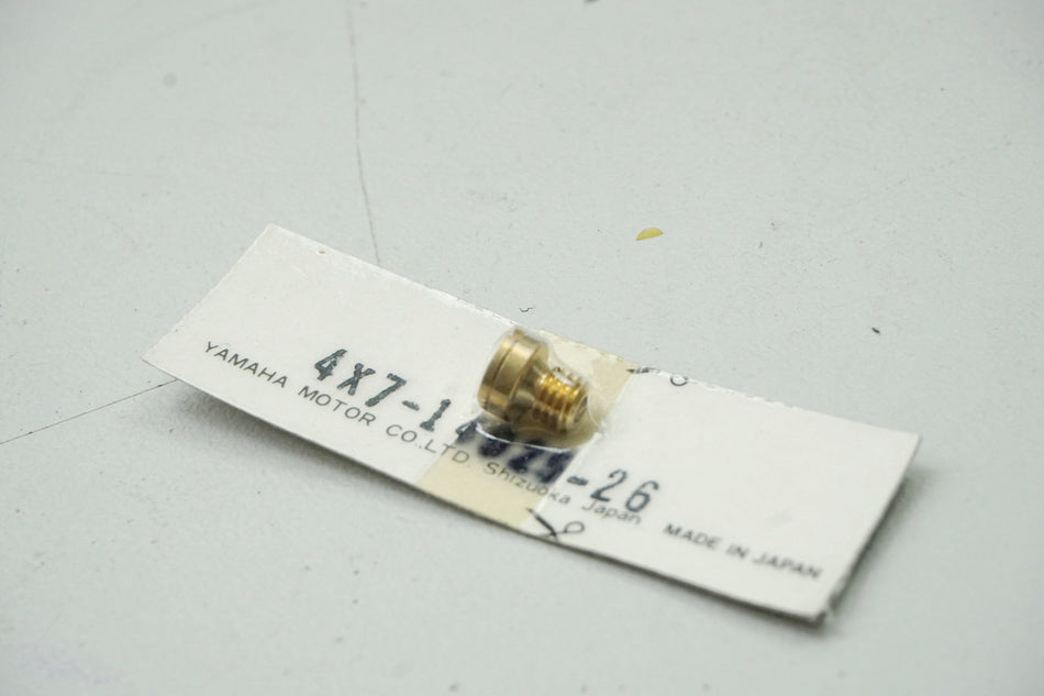 Yamaha Carburetor Jet Carburetor Main Jet original 4X7-14925-26 - NEW