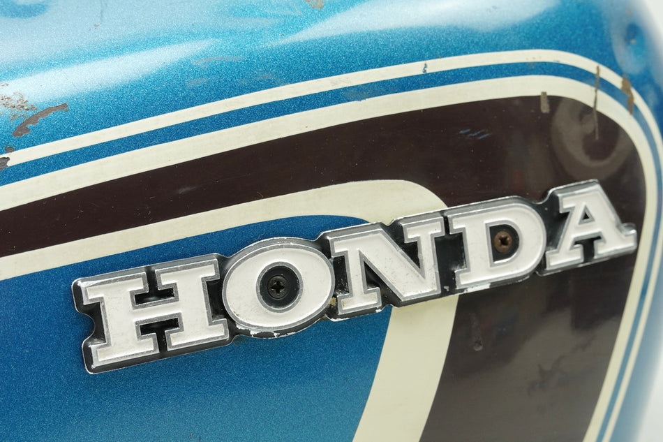 HONDA CB 250 G CB250G Depósito de combustible Tanque de gasolina Fuel azul 74-77