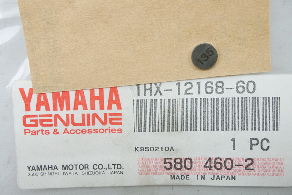 Yamaha Shim Valve Adjuster 1.35 Original 1HX-12168-60 FZ XJ YZ VX NEW