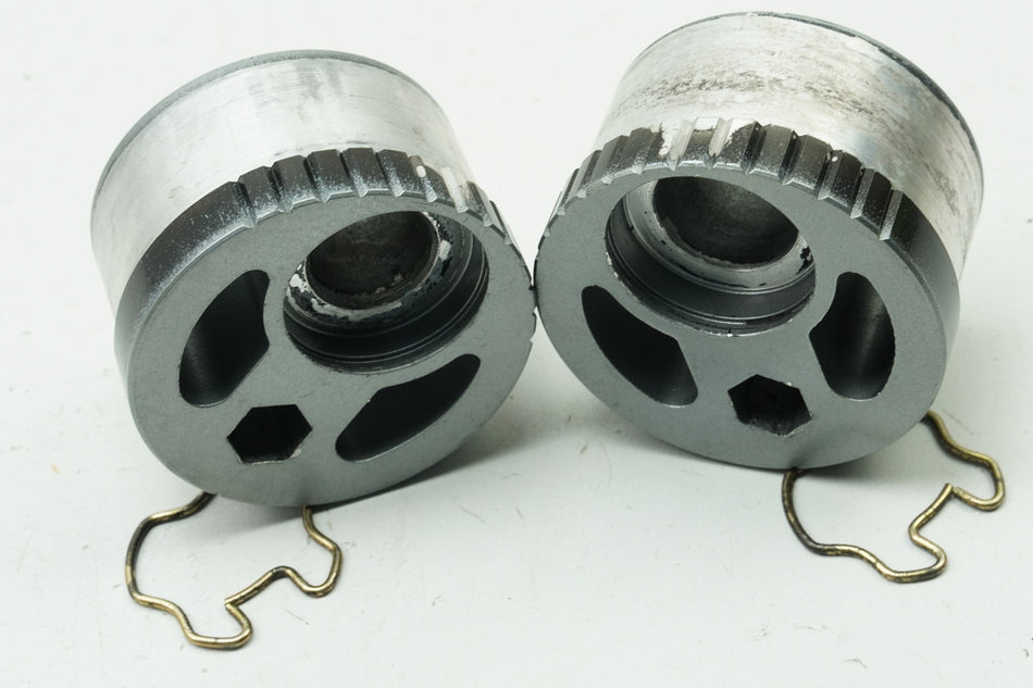 KAWASAKI ZZR 1100 D ZXT10D G Kettenspanner Paar für Schwinge (Felge Hinterrad)
