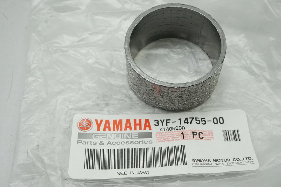 Yamaha Junta Silenciador Escape original 3YF-14755-00 TT XT XV YFM - NUEVO