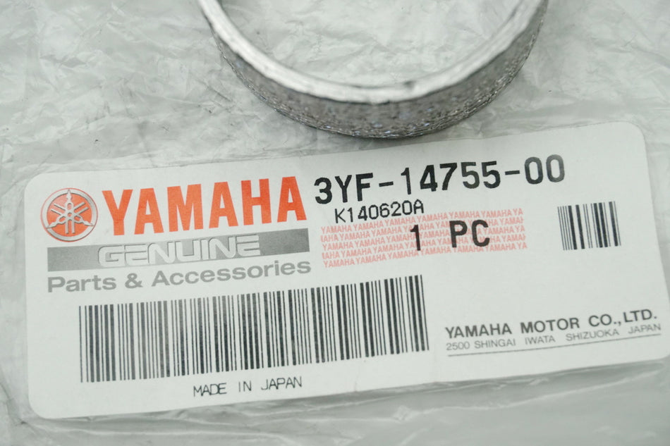 Yamaha Junta Silenciador Escape original 3YF-14755-00 TT XT XV YFM - NUEVO