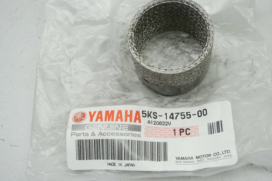 Yamaha Junta silenciador de escape original 5KS-14755-00 XVS YP XMAX - NUEVO