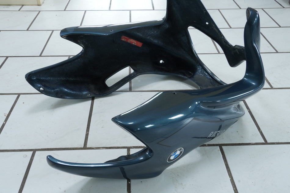 BMW R 1150 R R21 ABS Front Fairing Gimbel Headlight Mask Cowl Upper Part GRP