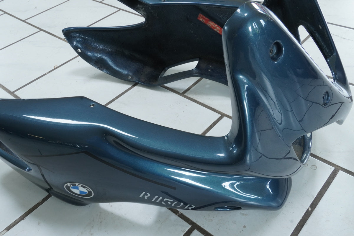 BMW R 1150 R R21 ABS Front Fairing Gimbel Headlight Mask Cowl Upper Part GRP