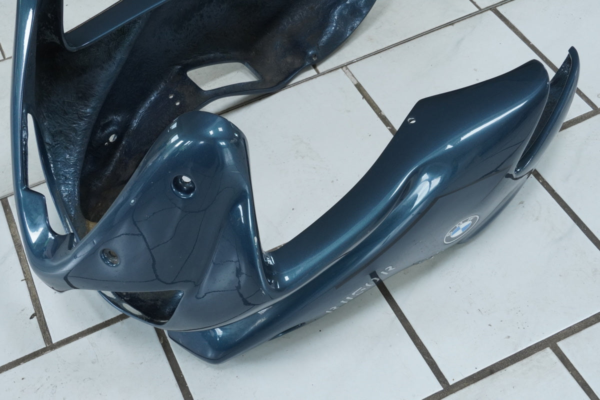 BMW R 1150 R R21 ABS Front Fairing Gimbel Headlight Mask Cowl Upper Part GRP