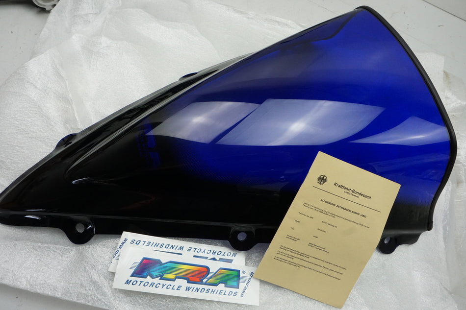 YAMAHA R1 RN12 Cúpula MRA Racing azul Parabrisas -