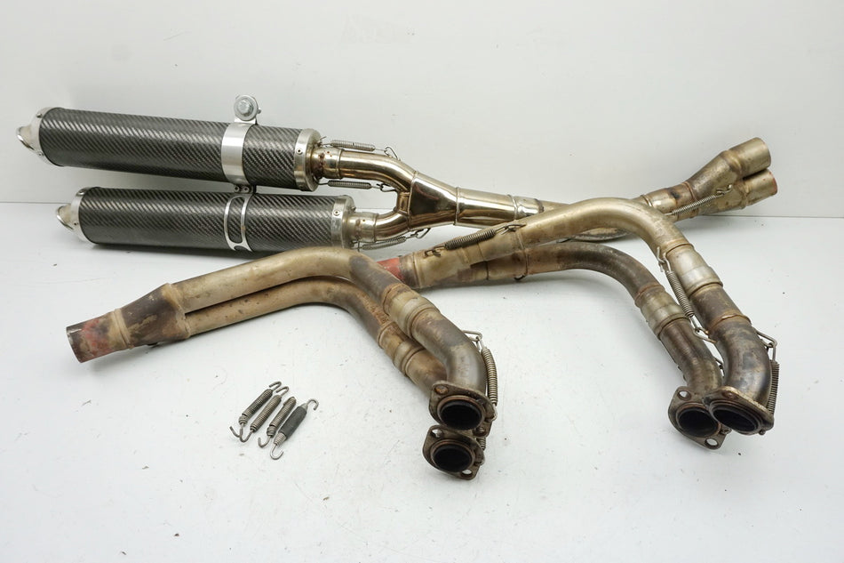 KAWASAKI ZX-6R ZX600F Escape Racing Silenciador Colector Sistema de escape 95-97