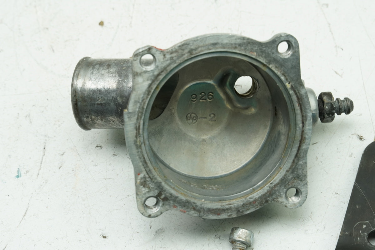 KAWASAKI ZZR 1100 D ZXT10D G Filler Neck Radiator Thermostat Housing