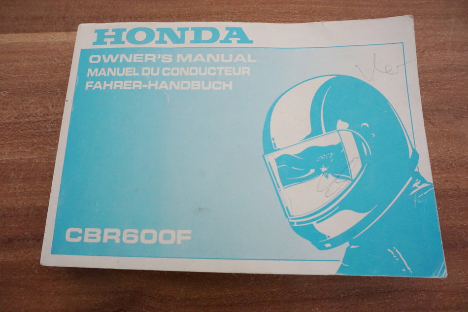 HONDA CBR 600 F PC31 B Manual del conductor Manual de instrucciones Manual de funcionamiento 97-
