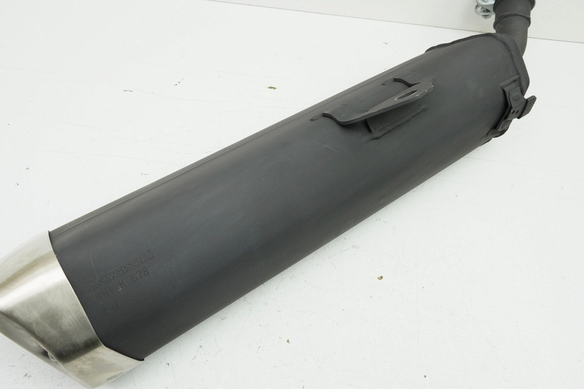 KAWASAKI BX 125 A NINJA Exhaust original Silencer K 678 Exhaust as good as new