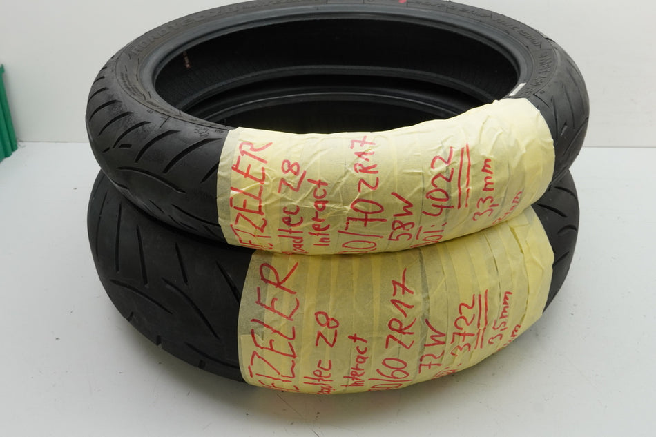 BMW R 1150 R R21 Metzeler Roadtec Z8 Neumáticos Juego de neumáticos 120/70 ZR17 + 170/60 ZR17