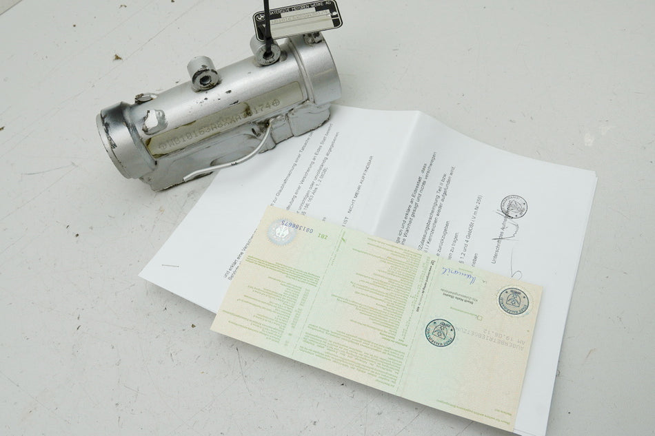 BMW F 650 169 Frame & Title Frame Head Type Plate Documents