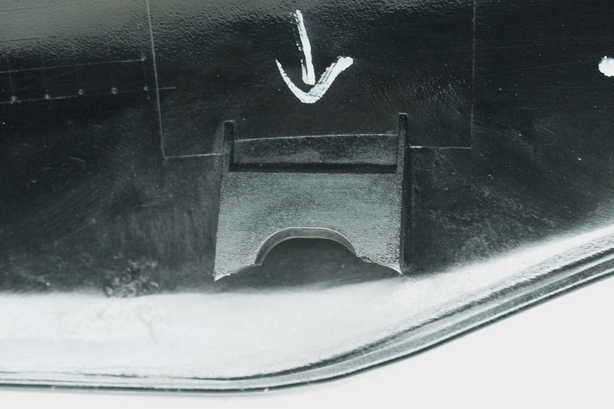 YAMAHA TDM 850 4TX Carenado trasero izquierdo Cubierta Tapa Panel lateral Moldura