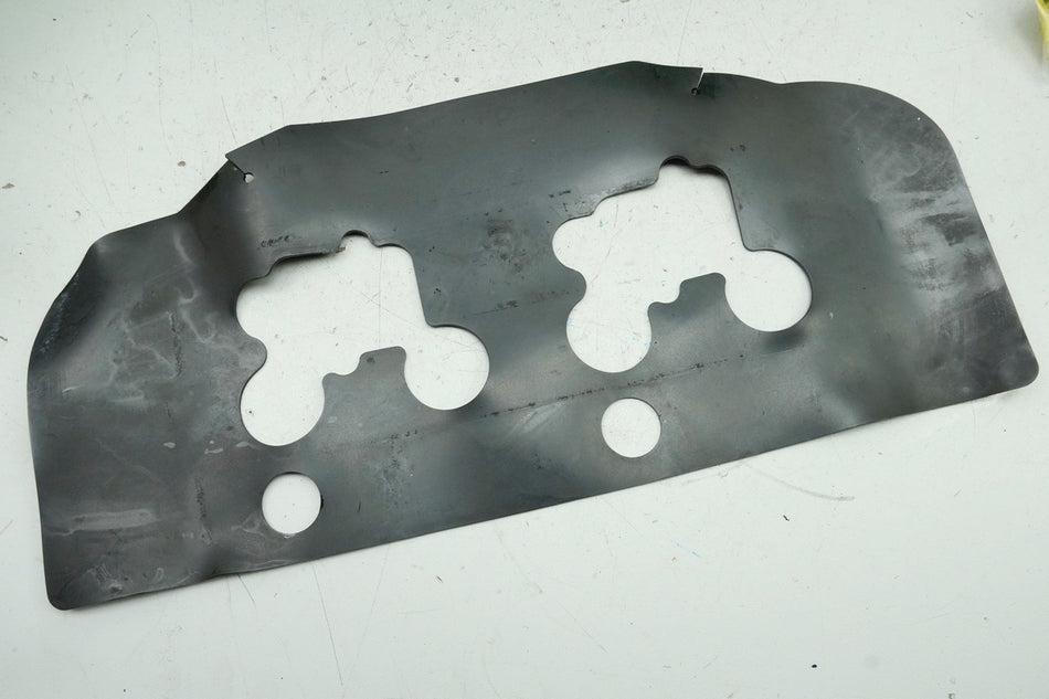 KAWASAKI ZZR 1100 D ZXT10D G Gummi Matte Abdeckung Cover für Motor Dämpfer