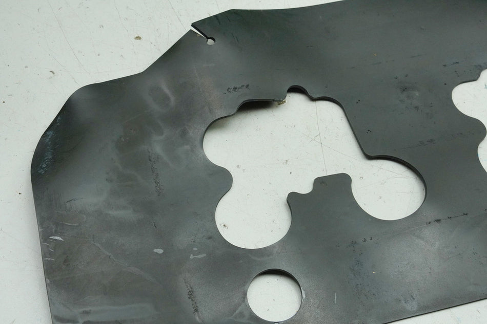 KAWASAKI ZZR 1100 D ZXT10D G Gummi Matte Abdeckung Cover für Motor Dämpfer