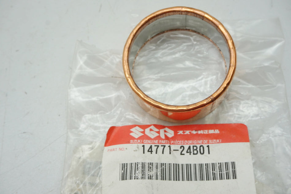 Suzuki Junta de escape colector original 14771-24B01 GV LS VS 650 1400 - NUEVO