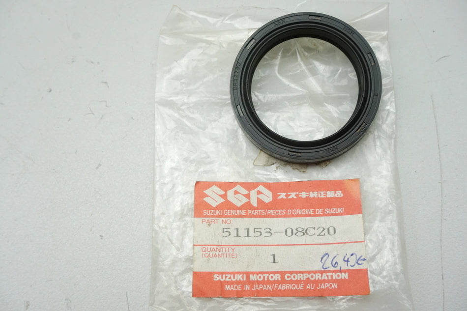 Suzuki Simmerring retén de horquilla original 51153-08C20 GS500 GSX250 - NUEVO