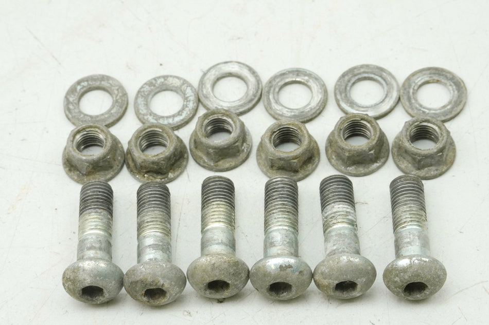 HONDA XL 600 PD06 TRANSALP Tornillos para soporte de piñón de cadena (llanta)