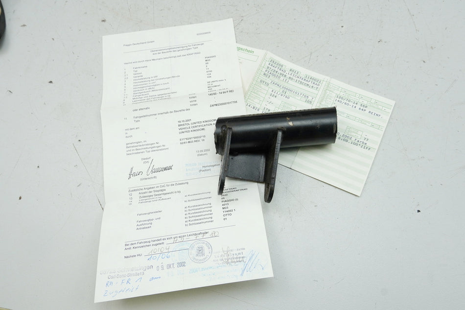 PIAGGIO X9 125 M23 Chasis y documentación Cabezal de chasis Documentos Permiso de circulación
