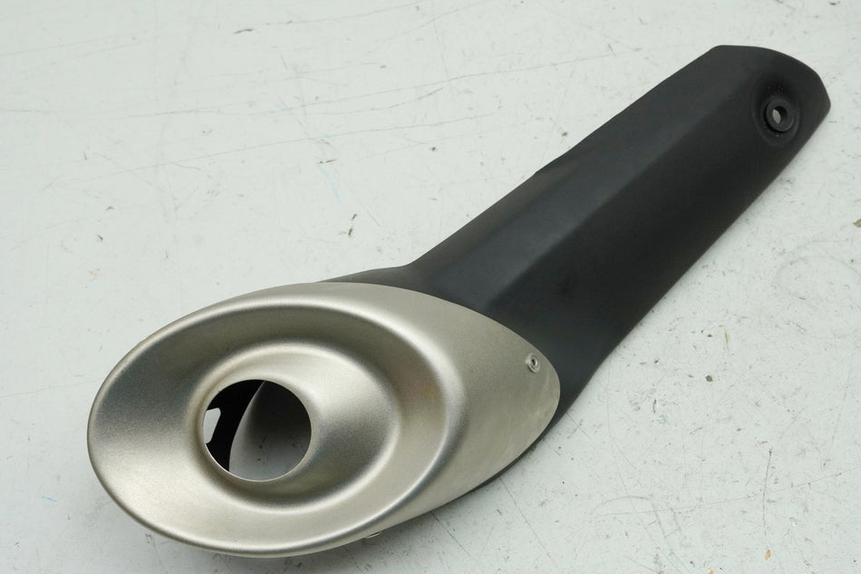 HONDA CB 125 R JC91 Abdeckung Auspuff original Cover Schalldämpfer Blende Deckel