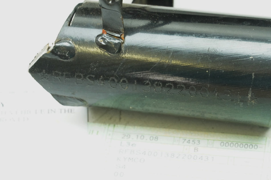 KYMCO GRAND DINK 125 S4 Chasis y papeles Documentos COC Placa identificativa