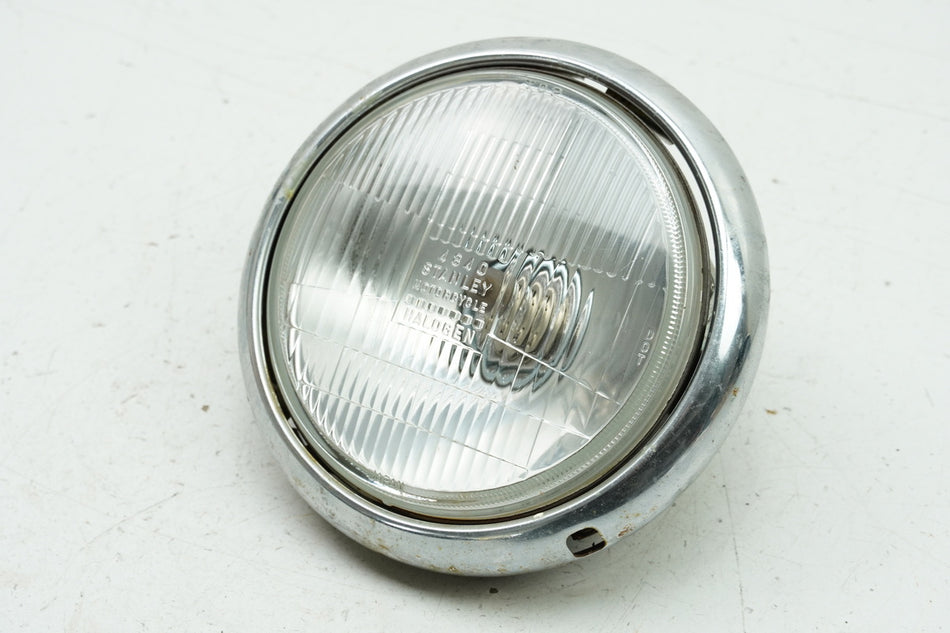 SUZUKI LS 650 NP41A/ B SAVAGE Faro, inserto de cristal Stanley, lámpara, aro de la lámpara