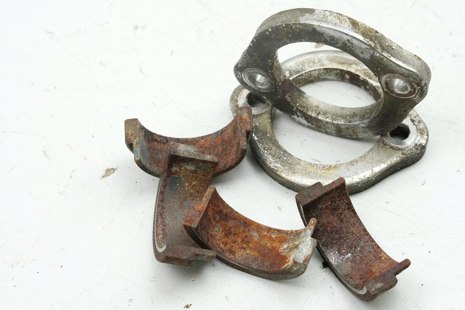 HONDA CA125 JC26 REBEL Casquillos de colector Corona de colector Abrazaderas de colector Soporte de brida