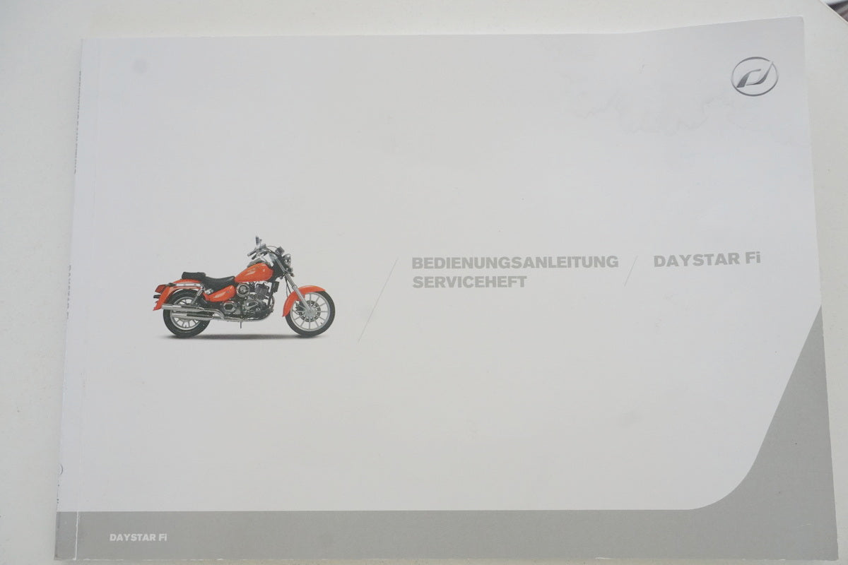 DAELIM VL 125 FI DAYSTAR BA1 Manual de instrucciones Manual del propietario Guía del usuario
