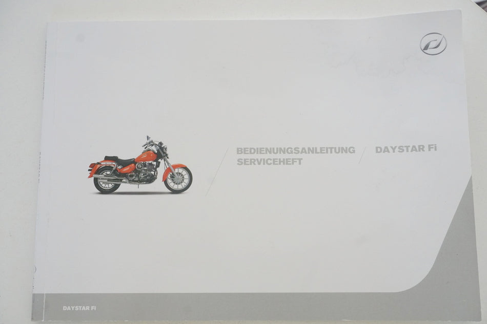 DAELIM VL 125 FI DAYSTAR BA1 Manual de instrucciones Manual del propietario Guía del usuario