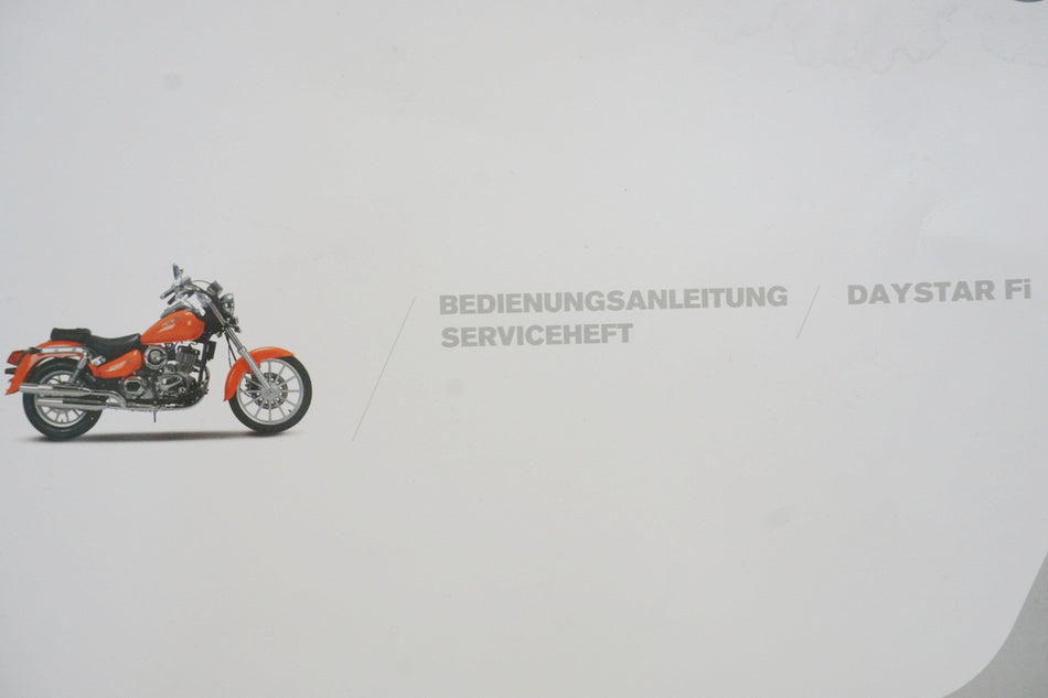 DAELIM VL 125 FI DAYSTAR BA1 Manual de instrucciones Manual del propietario Guía del usuario