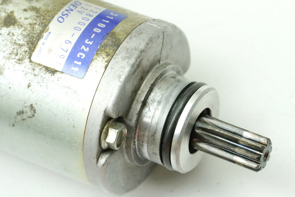 SUZUKI GSX 600 F AJ Motor de arranque Denso original 26868 km 98-02