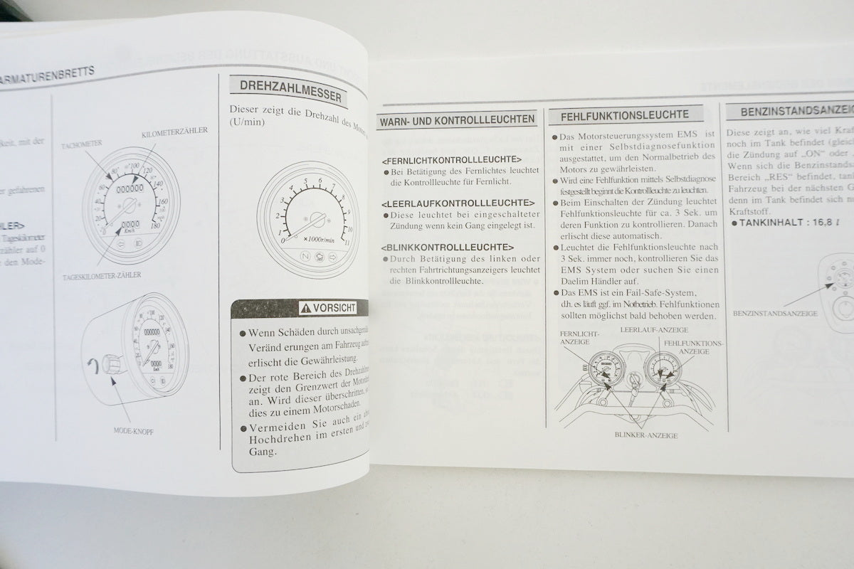 DAELIM VL 125 FI DAYSTAR BA1 Manual de instrucciones Manual del propietario Guía del usuario