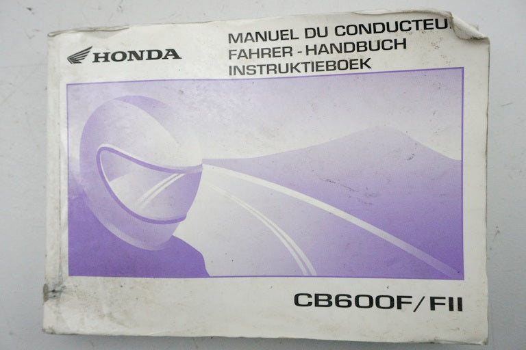 Honda CB 600 PC34 PC36 Manual del conductor Manual de instrucciones Manual