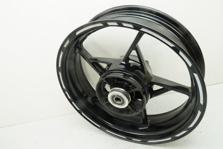 KAWASAKI Z 650 ER650HA2 Llanta trasera rueda trasera negra original J 17 x MT 4.50
