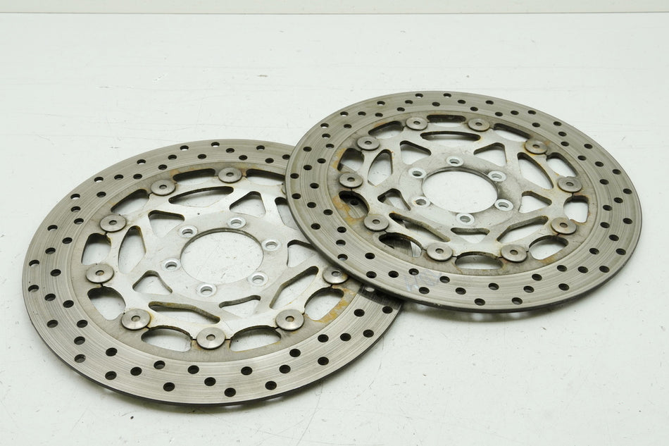 YAMAHA TDM 850 4TX Bremsscheiben vorn Paar Brake Discs 3,64 mm