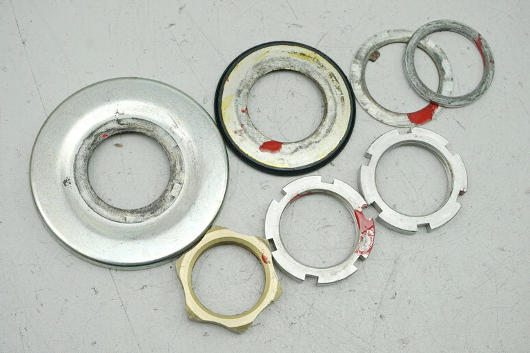SUZUKI GSX-R 600 WVCV K8 K9 L0 TUERCA PLETINAS DE HORQUILLA SELLO GUARDAPOLVOS