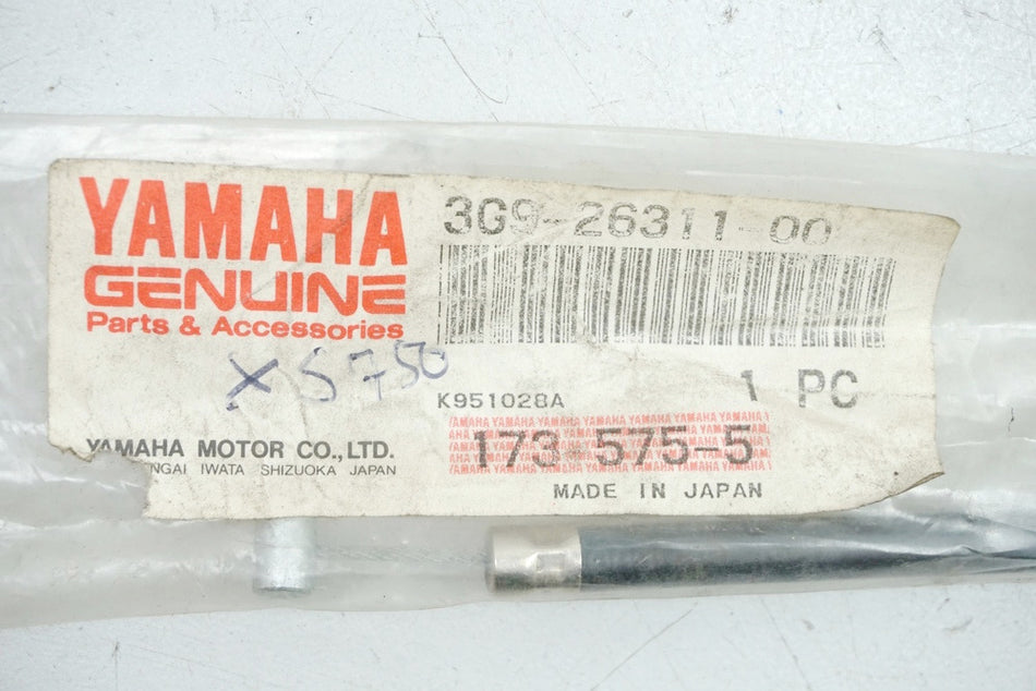 Cable del acelerador 1 acelerador 1 3G9-26311-00 Yamaha XS 750 - NUEVO
