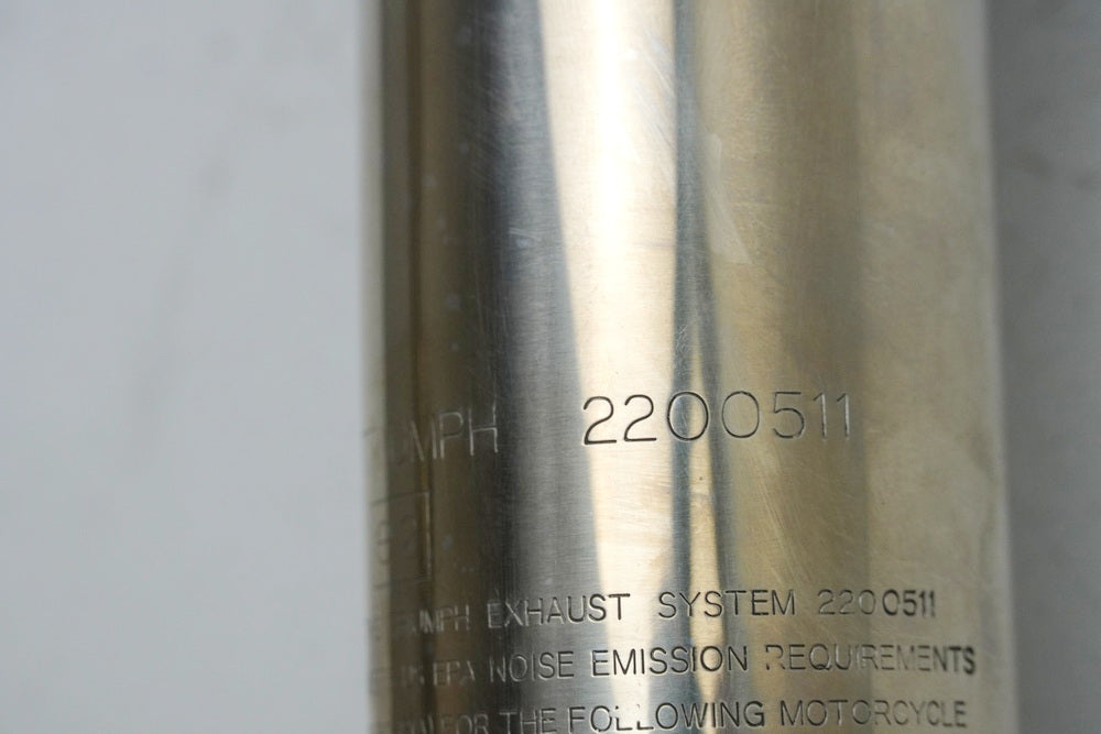 TRIUMPH DAYTONA 955 i T 595 N Escape original Silenciador 2200511 Exhaust