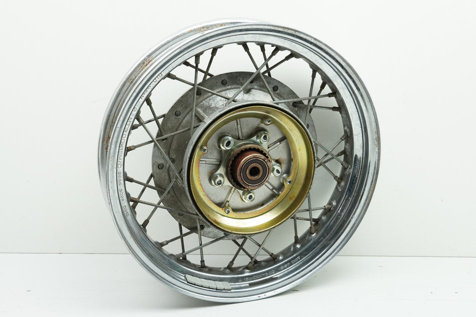 YAMAHA XV 535 VIRAGO 2YL Llanta trasera J 15 x 3.00 Rueda trasera Buje Radios