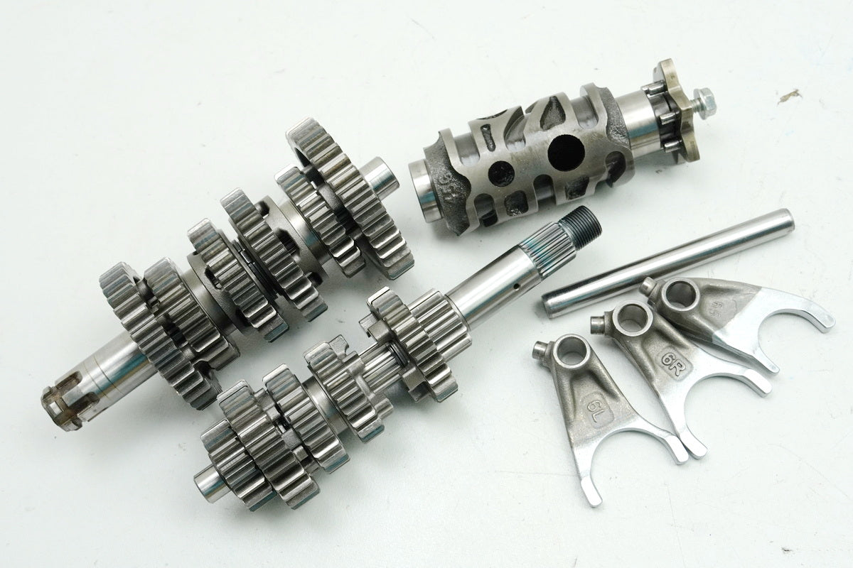 HONDA CB 125 R JC91 Transmission Gearshift Drum Shift Forks Main Shaft Countershaft