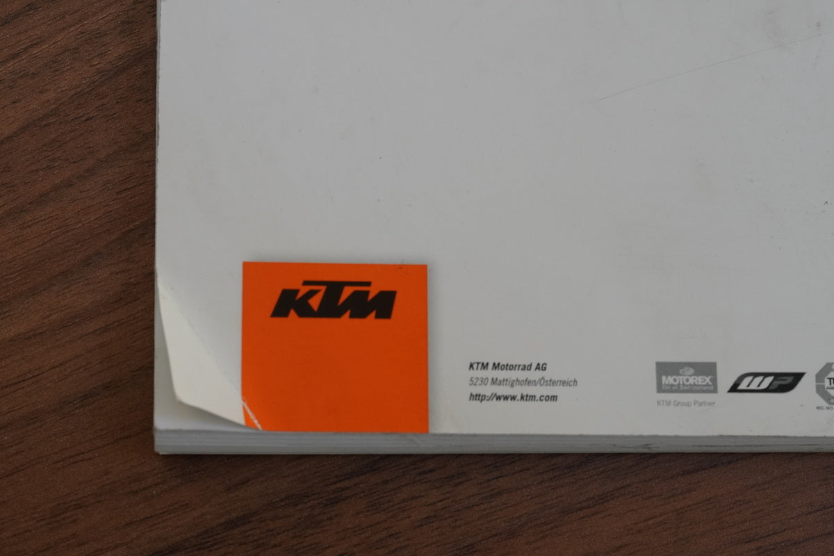 KTM 1290 SUPERDUKE R Bedienungsanleitung orig. Handbuch Betriebsanleitung 14-16