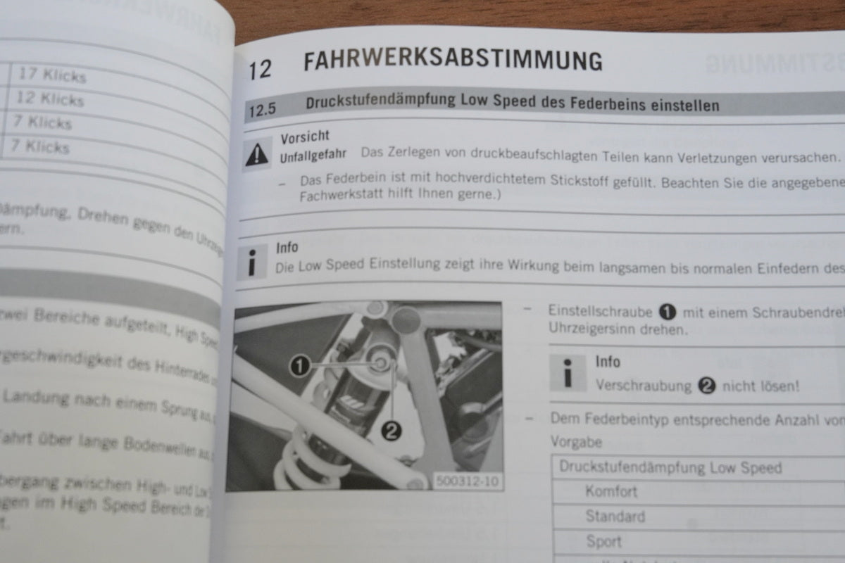 KTM 1290 SUPERDUKE R Bedienungsanleitung orig. Handbuch Betriebsanleitung 14-16
