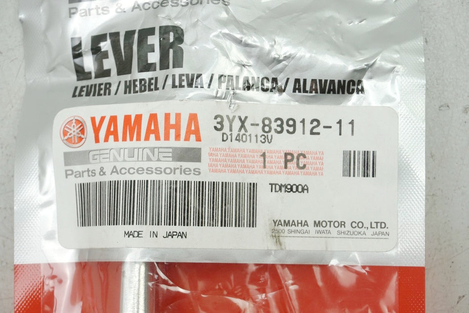 Maneta de embrague Yamaha, original 3YX-83912-11 TDM 900 - NUEVA