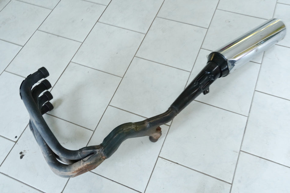 KAWASAKI ZZR 1100 G ZXT10G Escape izquierdo Silenciador Colector Sistema de escape