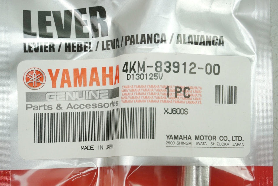 Maneta de embrague Yamaha original 4KM-83912-00 XJ XJR FZ Diversion - NUEVA