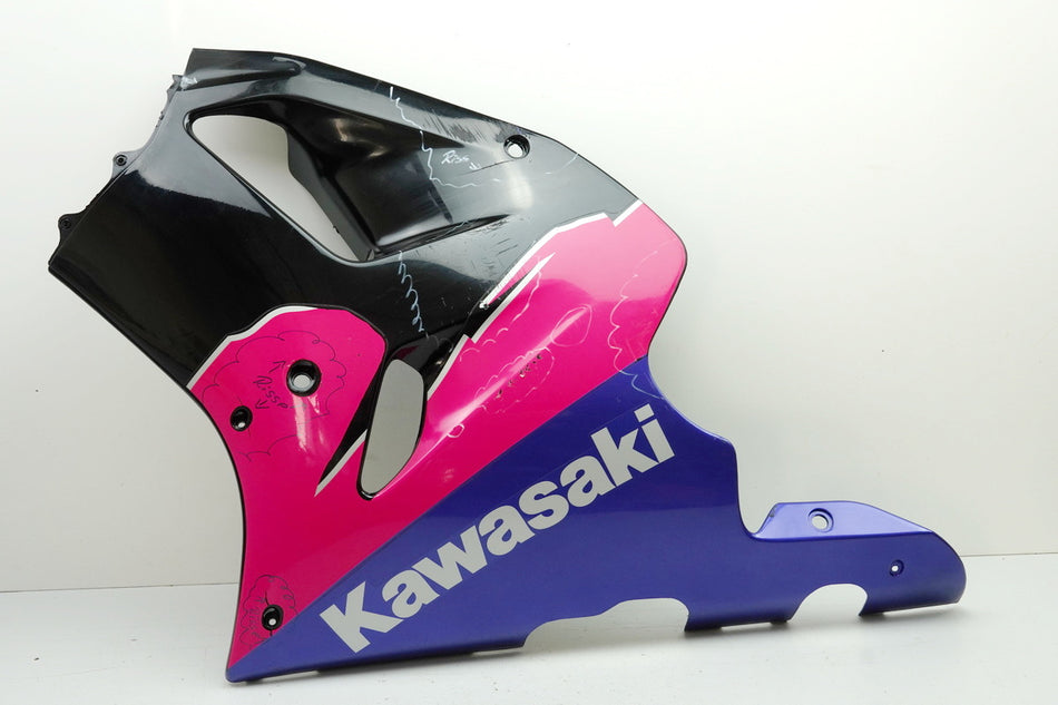KAWASAKI ZXR 750 ZX750L carenado lateral izquierdo tapa cubierta