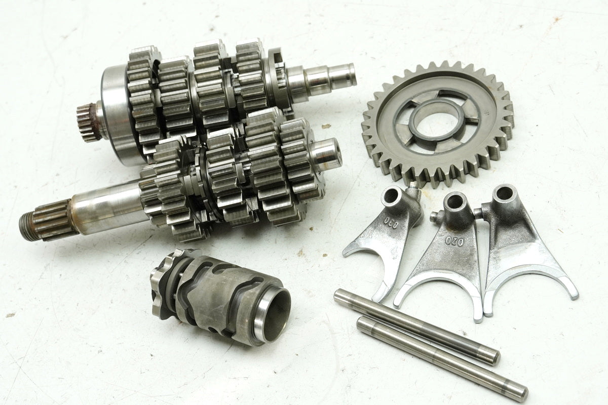 Aprilia Pegaso 650 GA (MX) Gearbox Gearbox Shaft Gear Cogwheel Gear selector drum Dogs
