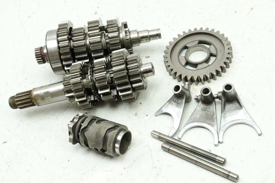 Aprilia Pegaso 650 GA (MX) Gearbox Gearbox Shaft Gear Cogwheel Gear selector drum Dogs