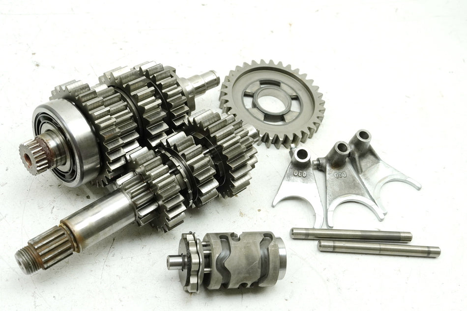 Aprilia Pegaso 650 GA (MX) Gearbox Gearbox Shaft Gear Cogwheel Gear selector drum Dogs